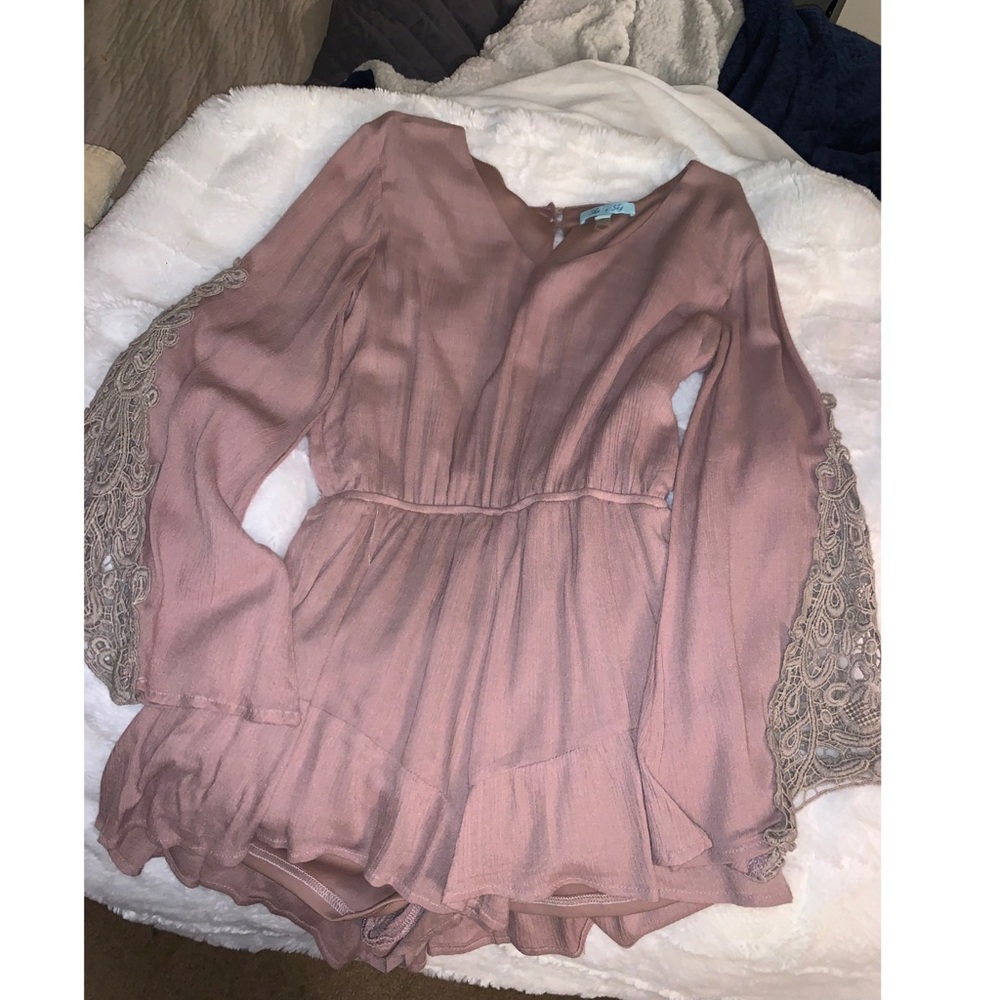 Mauve Romper